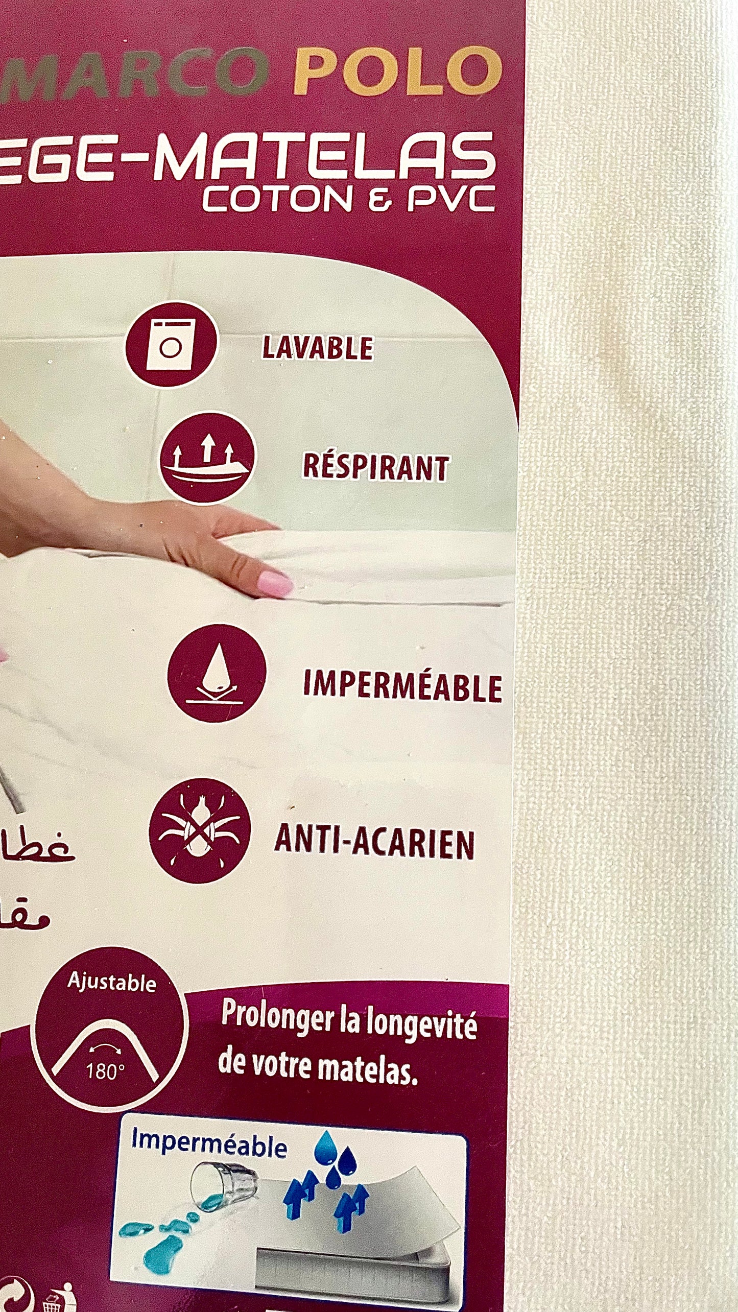 Couvre matelas