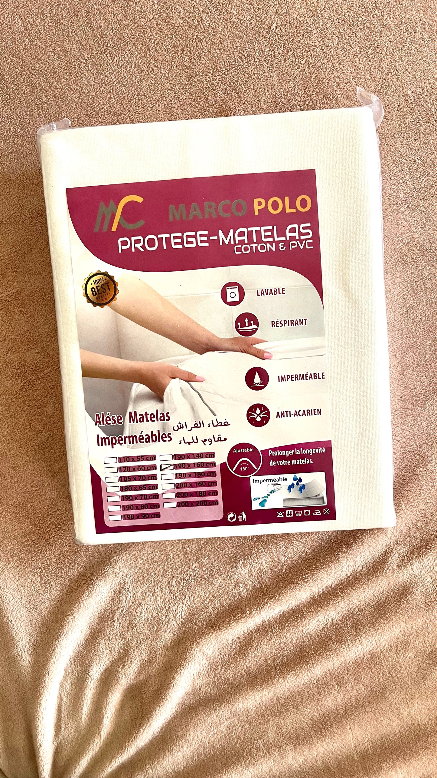 Couvre matelas
