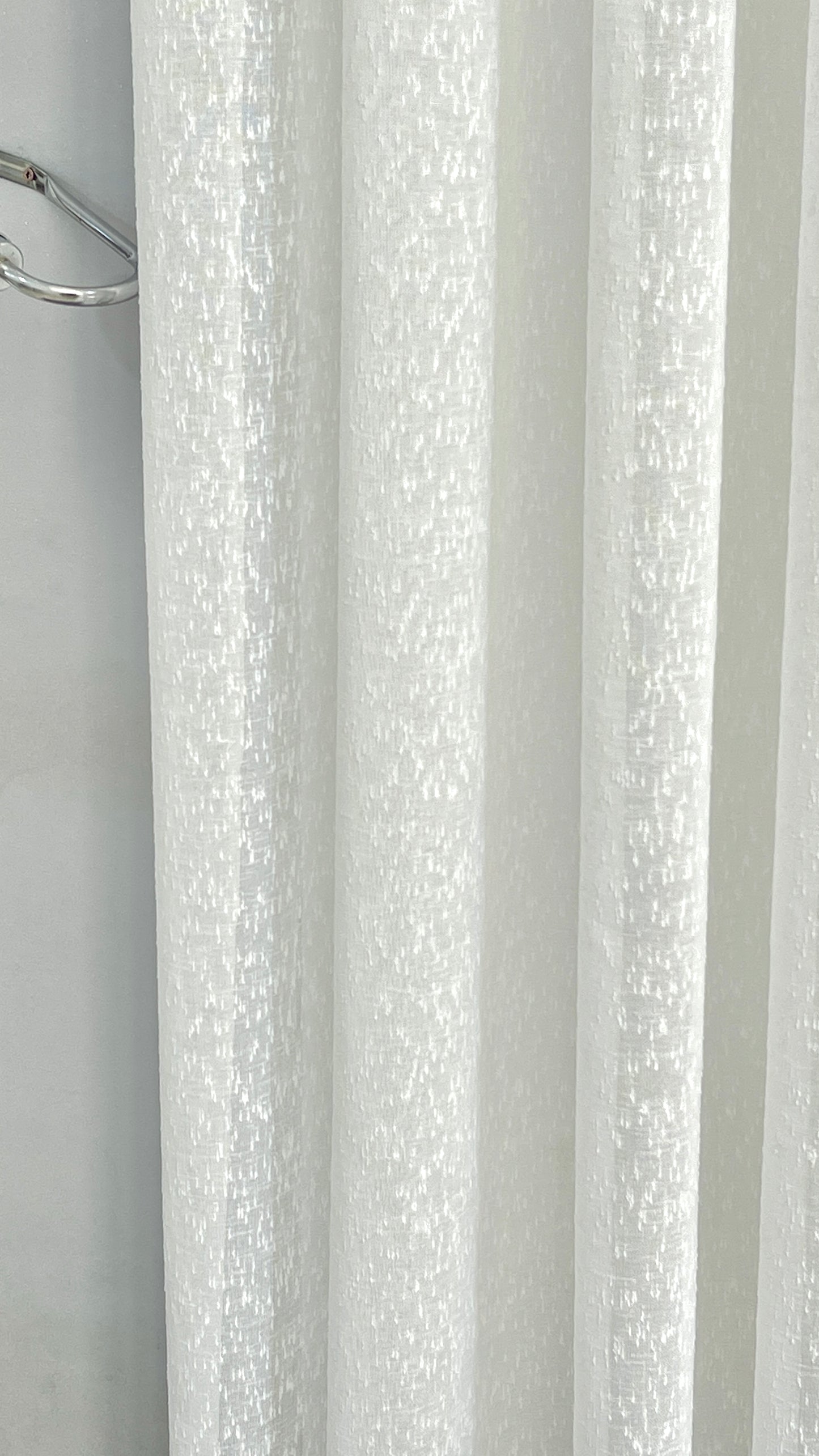 Rideaux tissu lin moucheté