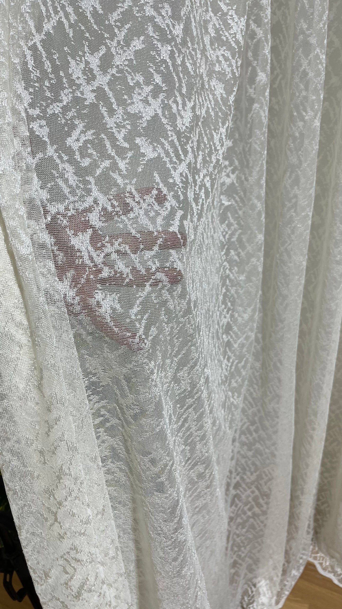 Zigzag blanc cassé